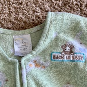 Fleece sleep sack size XL/18-24 months